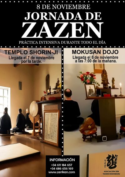 Jornada de Zazen 8 de noviembre